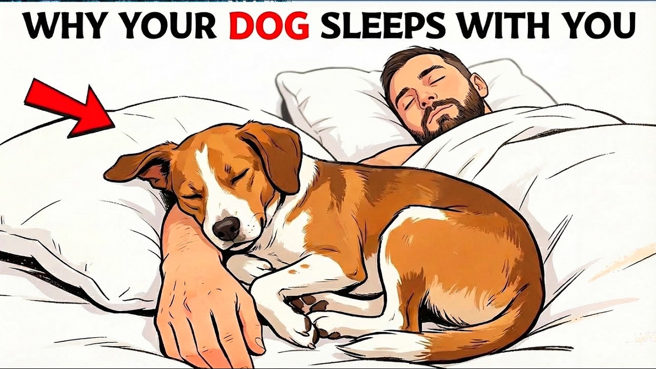 Psychology of Dogs That Sleep With You (What They're Telling You)