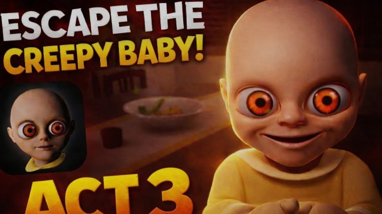 Escape the Creepy Baby ACT 3 😱