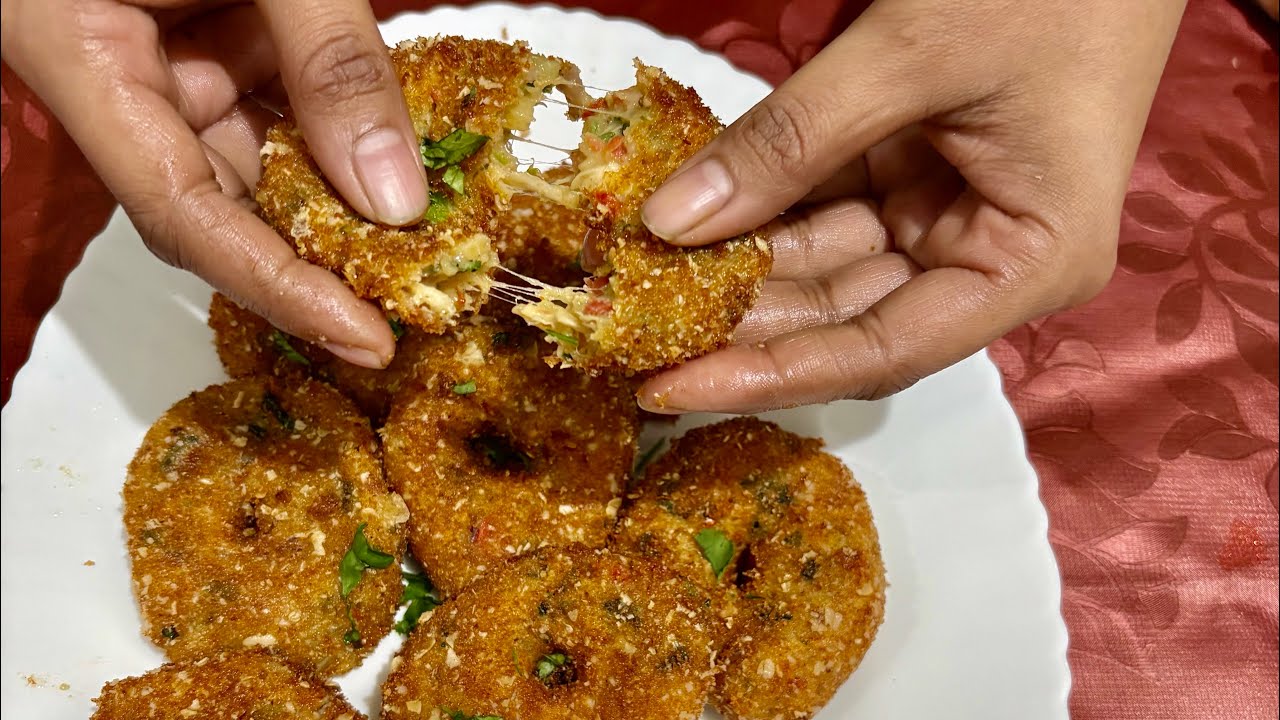 Crispy Cheesy Chicken Donuts 🍩 | Iftar Snacks Recipe
