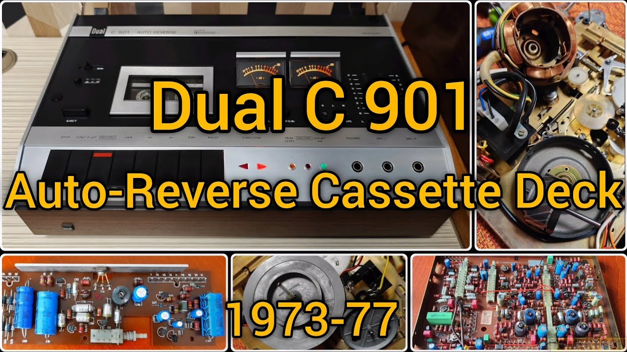 DUAL C 901 Hi-Fi Cassette Deck Inside (1973-77)