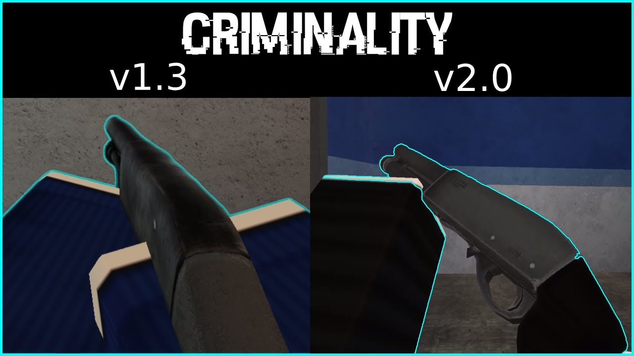 Comparing Gun Animations Old To New (Criminality)