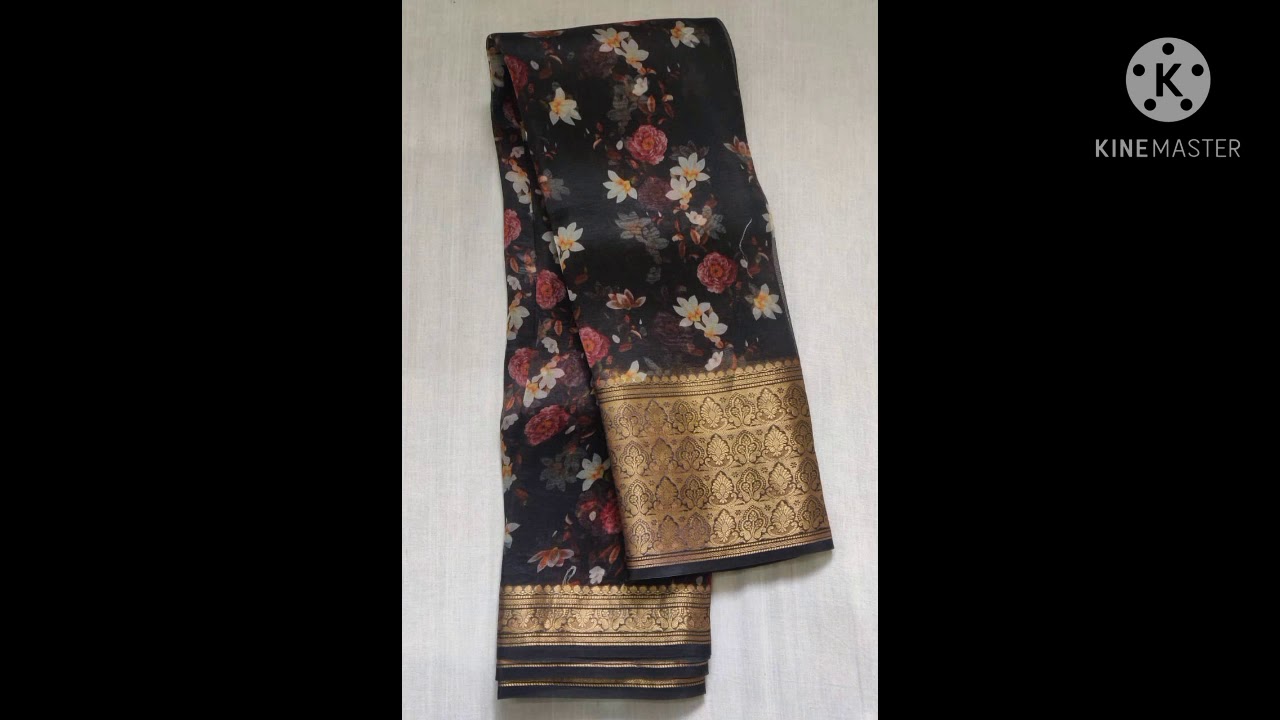 #kora by kora #pure #organza sarees for order @9962276153