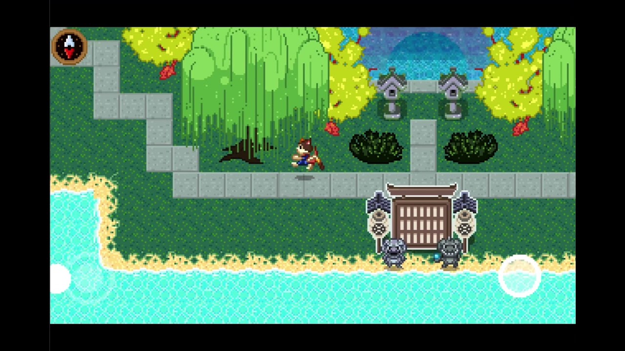 Doodle Champion Island Guide Three Sisters Location & Sunken Red Gate