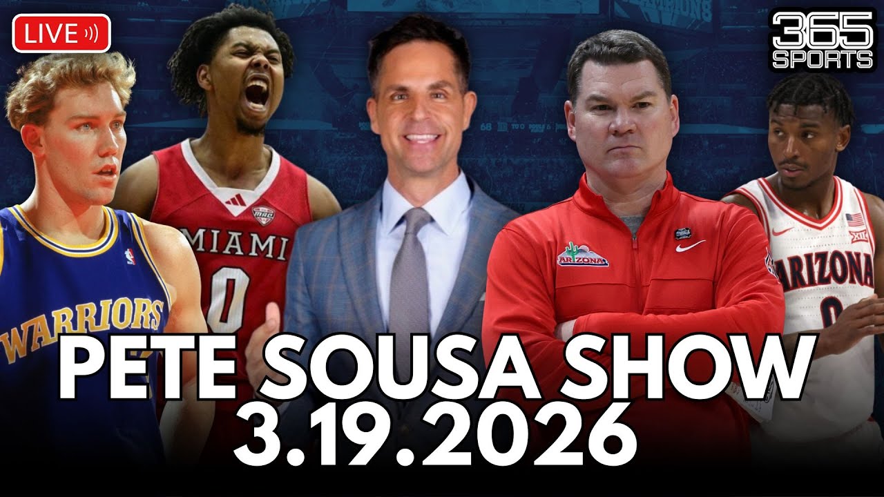 🔴 LIVE: Pete Sousa Show!  March Madness Day 1 With Tom Tolbert Talking Arizona Basketball!