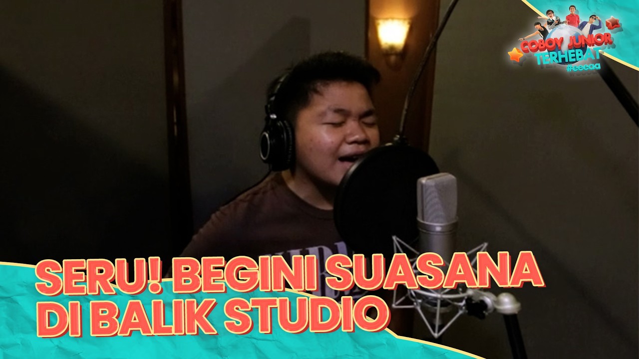 Seru! Begini Suasana di Balik Studio | Coboy Junior