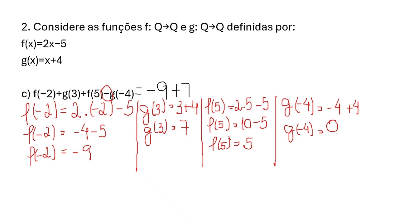 REVISÃO 1º EM – MATEMÁTICA – AV2