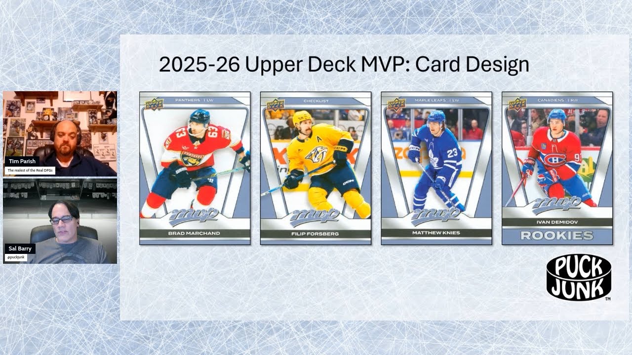 Puck Junk Podcast 237: 2025-26 MVP Hockey Cards