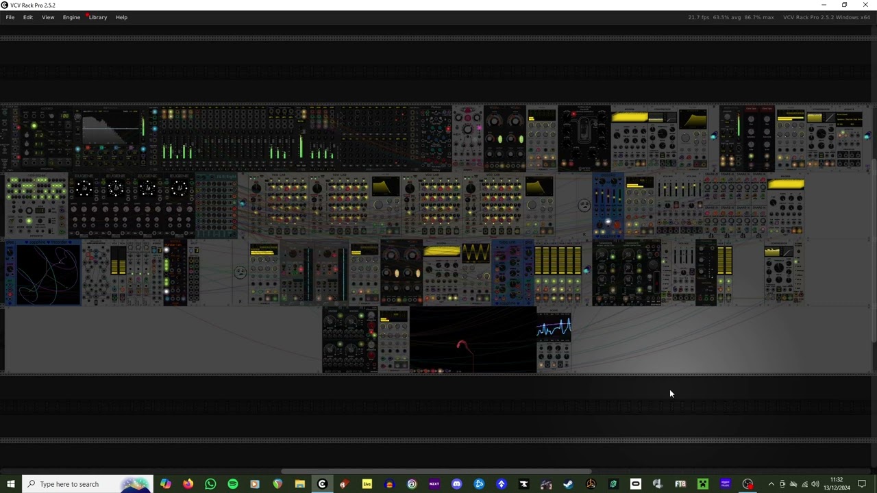 Bitmasher - Industrial drone groove box! (vcv rack)