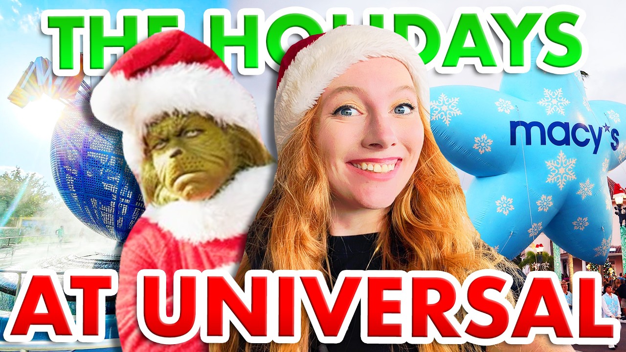 Are the Holidays At Universal WAY Better Than Disney World?