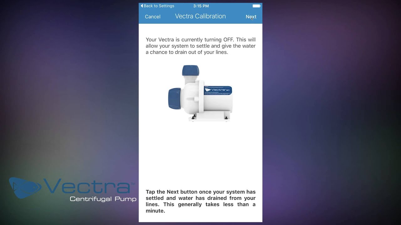 Vectra iPhone ESL Calibration