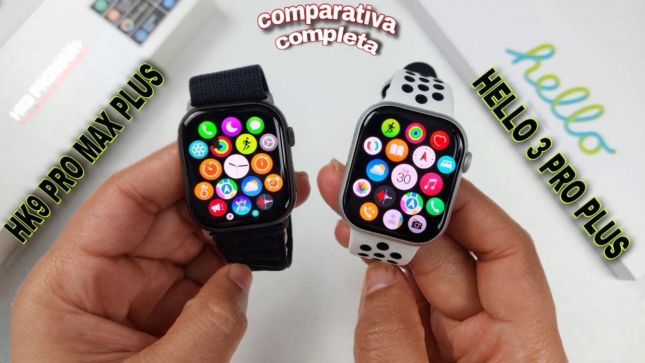 HK9 PRO MAX PLUS VS HELLO 3 PRO PLUS (comparativa completa)