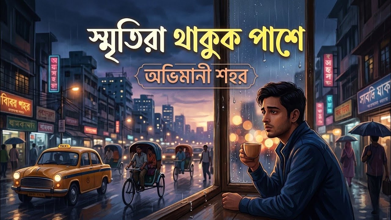 অভিমানী শহর | স্মৃতিরা থাকুক পাশে | Bangla Sad Lofi Song 2026