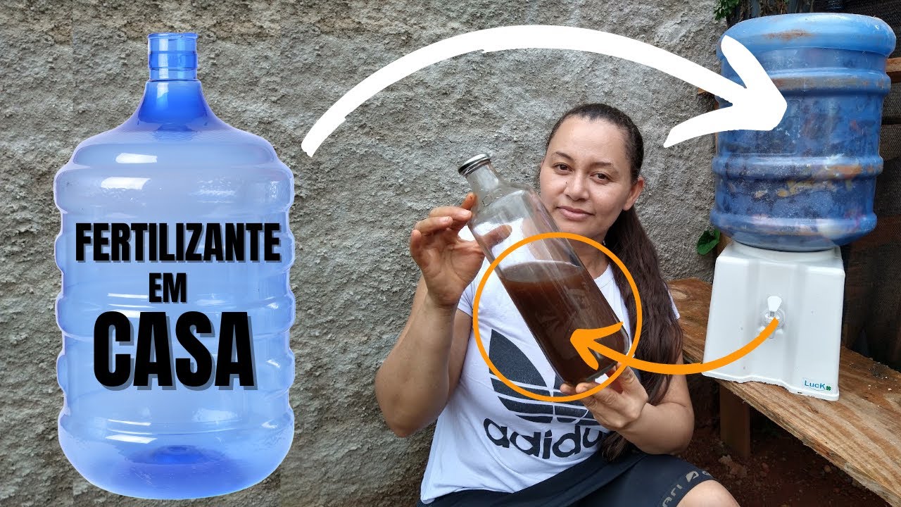 COMPOSTEIRA COM GALÃO D'ÁGUA, APRENDA A FAZER!