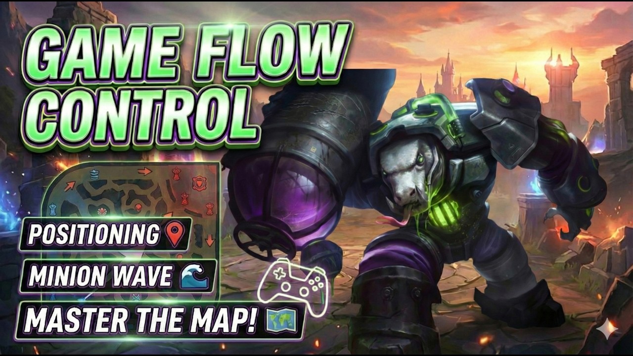 STOP Chasing Kills!  How to CONTROL the Map Like a Pro (MLBB Game Flow)