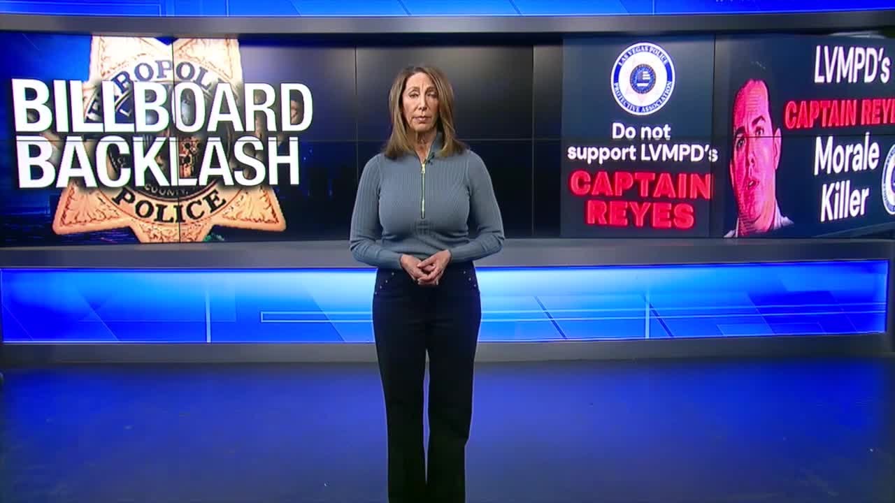 Billboard Backlash: Las Vegas police captain sues union and Metro over 'public smear campaign'