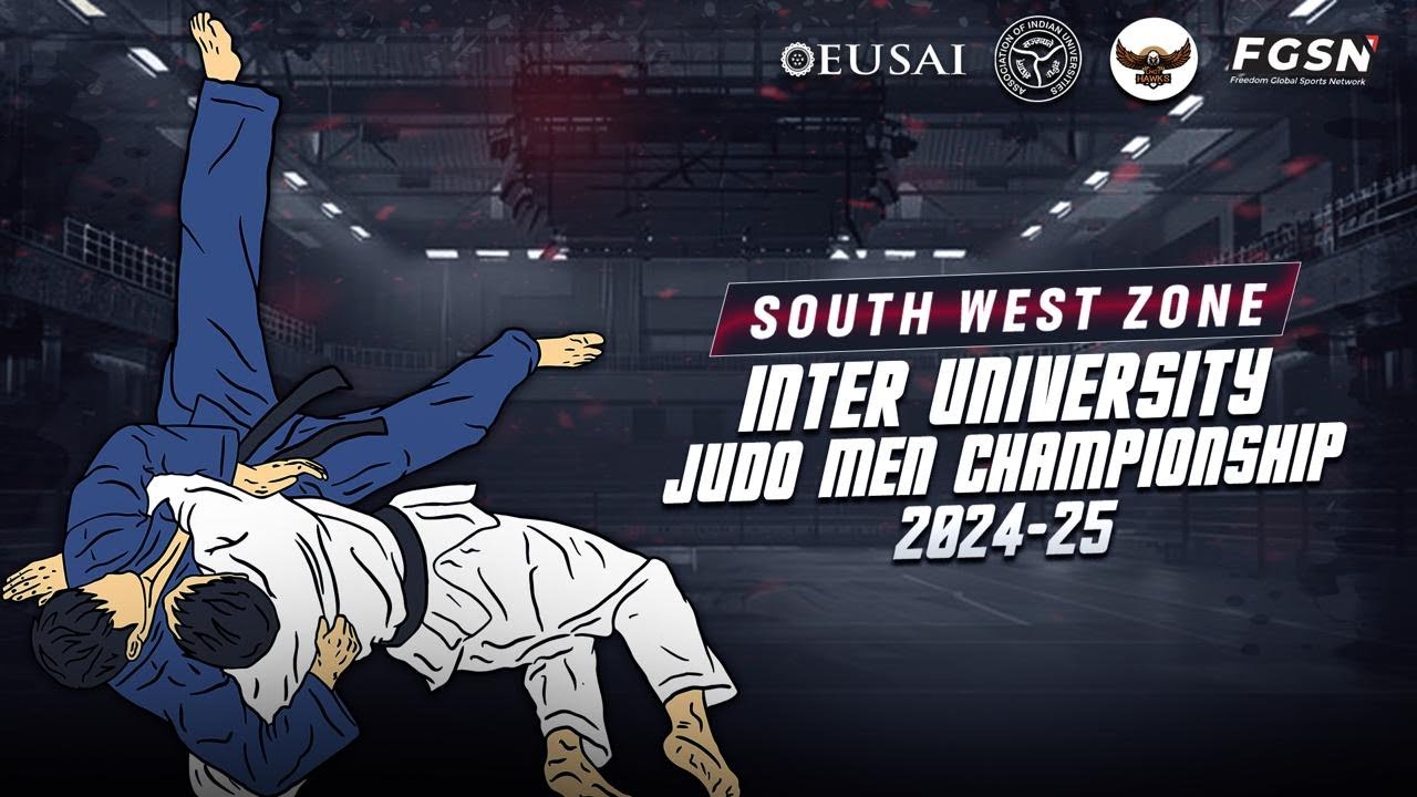 SOUTH WEST ZONE INTER UNIVERSITY MENS JUDO TOURNAMENT 2024 - 25 || +100  KGS & -60KGS