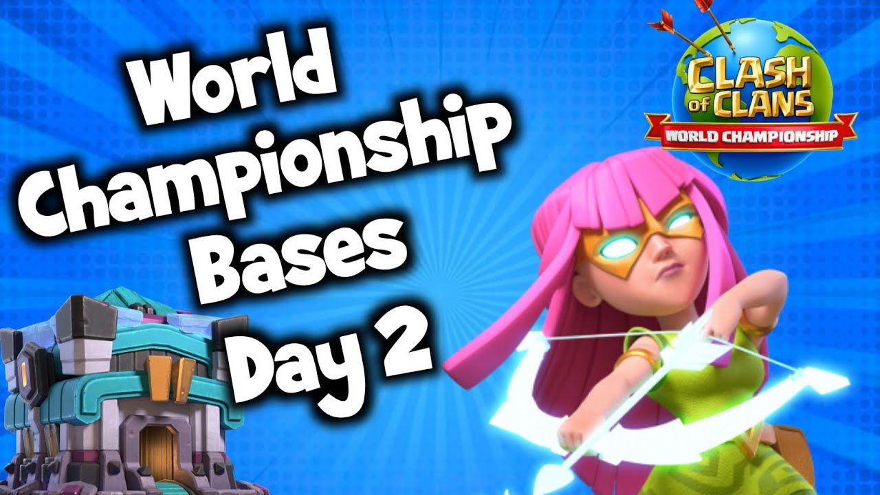 Top 16 Th13 Bases from World Championship Day 2 | Th13 War Base and With Link