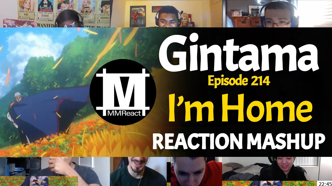 Kabukicho Four Devas Arc : I'm Home | Gintama Episode 214 | REACTION MASHUP