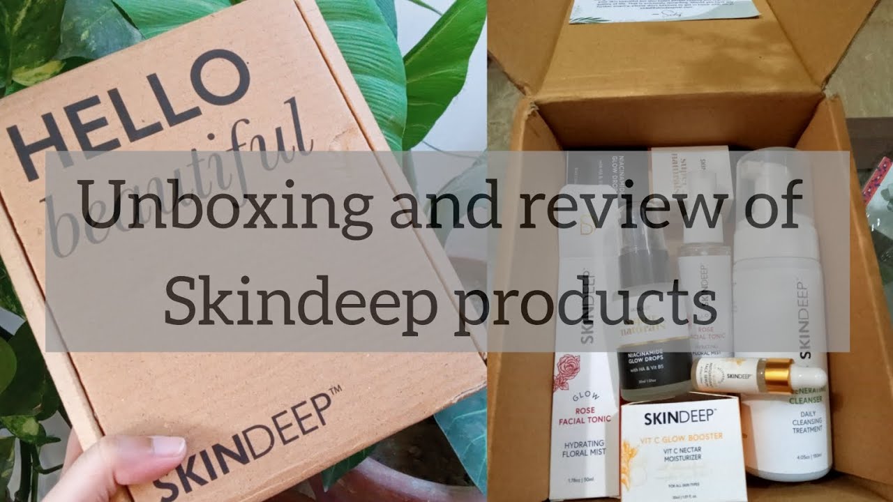 Skin Deep Products Review | NIACINAMIDE | Vitamin C | Rose Toner | Cleanser | Honest Review