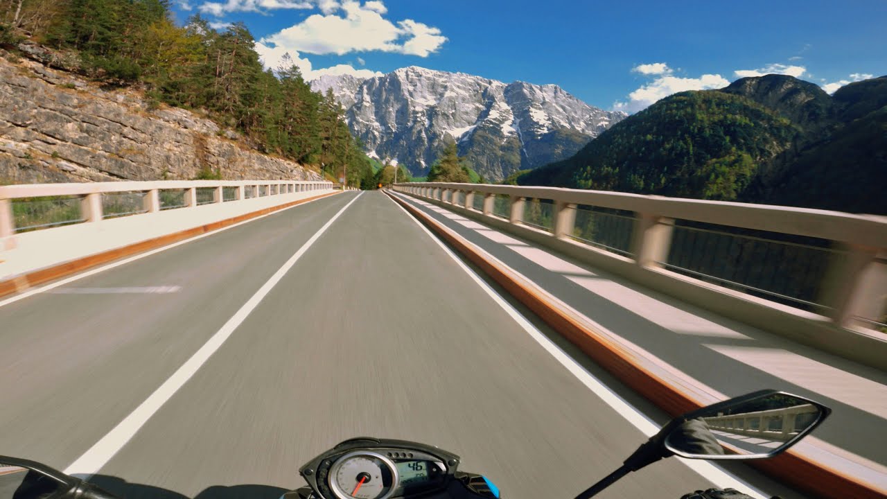 SPRINGY RIDE LAKE PREDIL - BOVEC | Mangart was closed | Z750 | RAW |