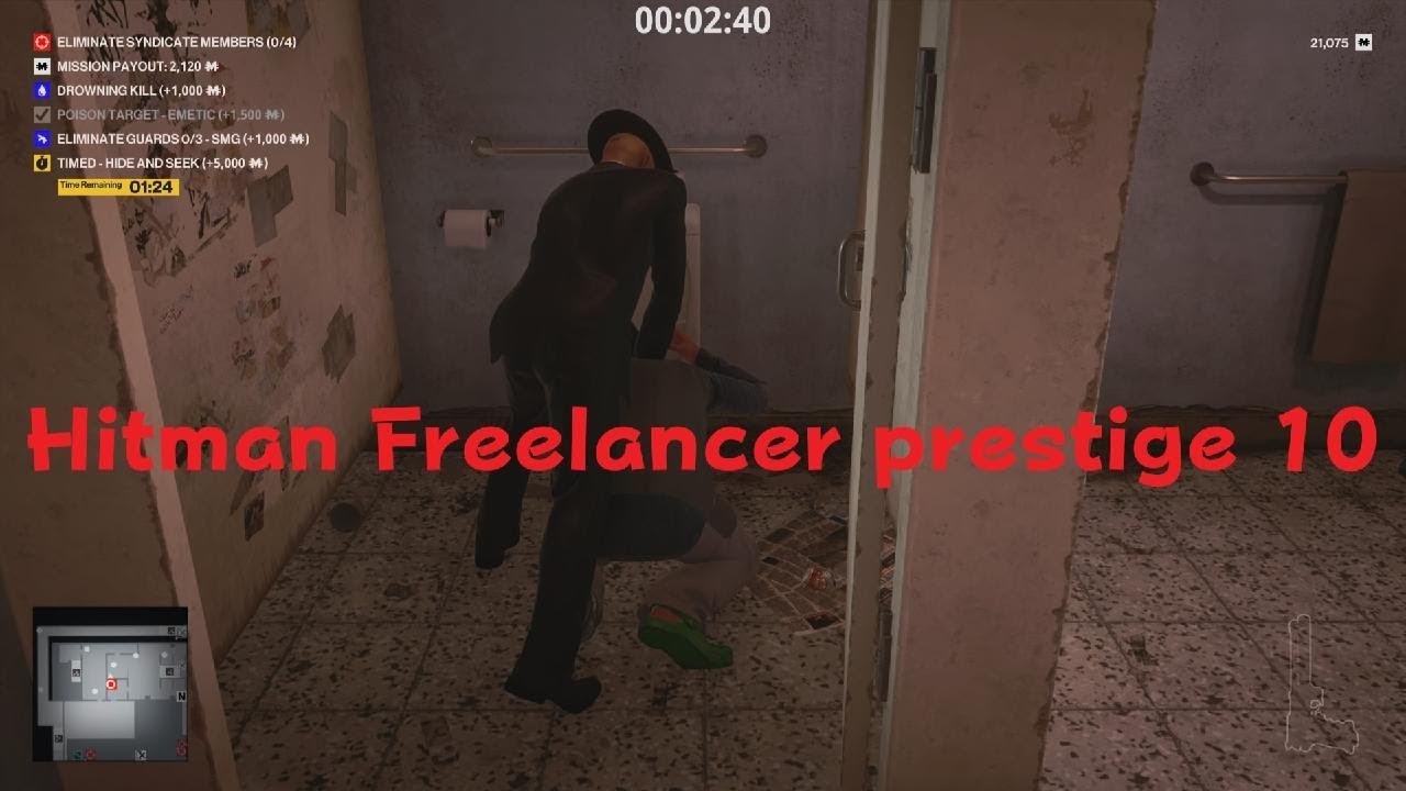 HITMAN Hitman Freelancer prestige 10