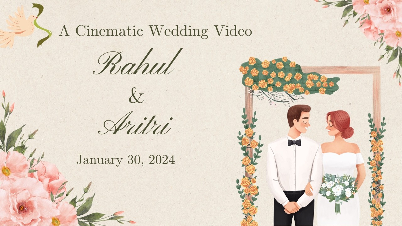 A Bengali Wedding Video II Rahul & Aritri II Full Cinematic Long Video #wedding #weddingphotography