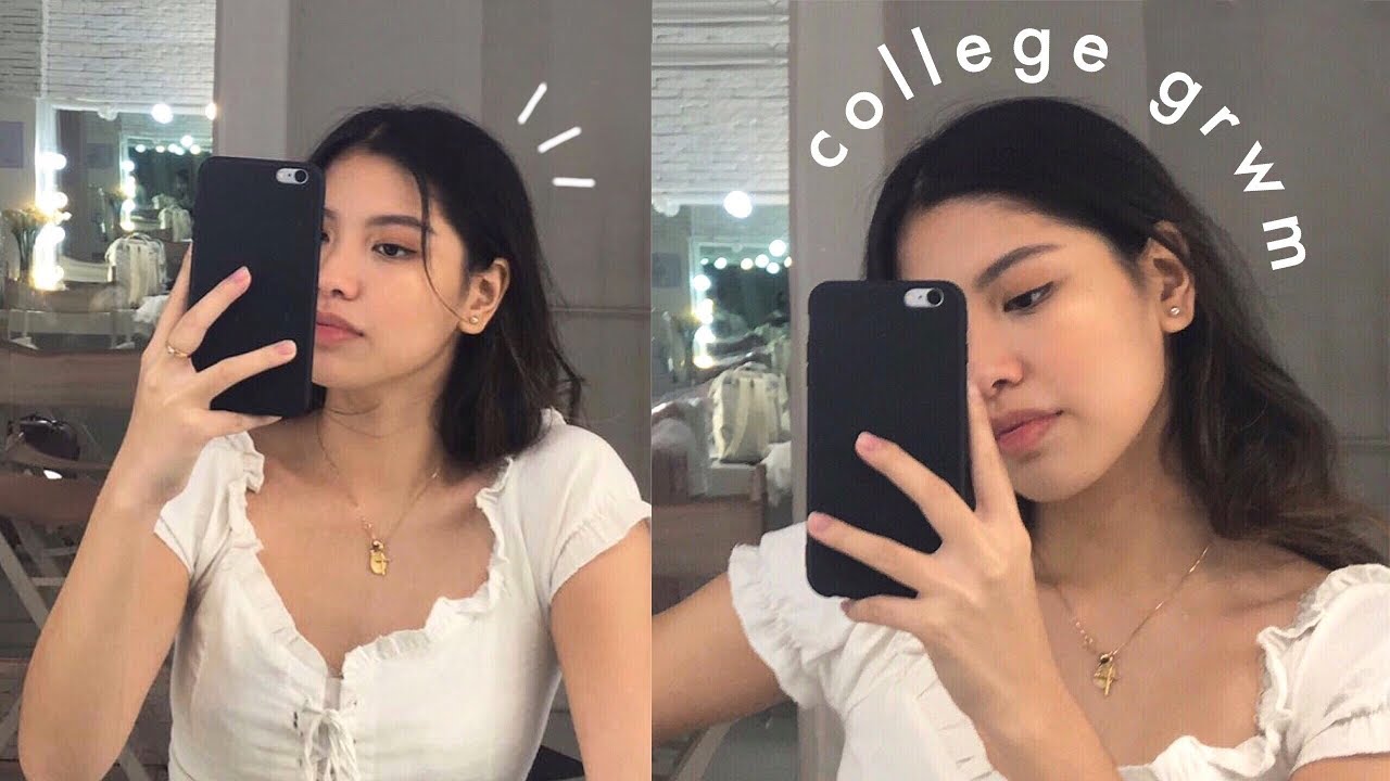 COLLEGE GRWM: how to go from a 1 to a strong 7 (Philippines)