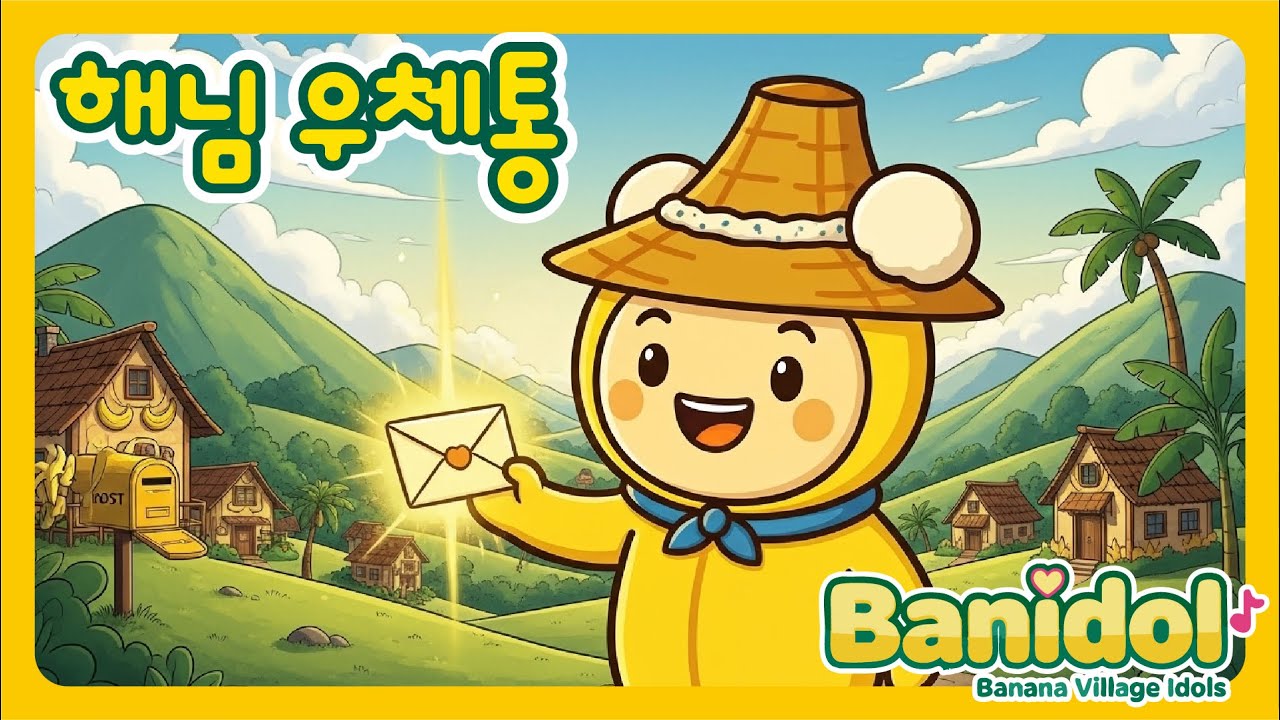 [바나나마을 동요] 해님 우체통