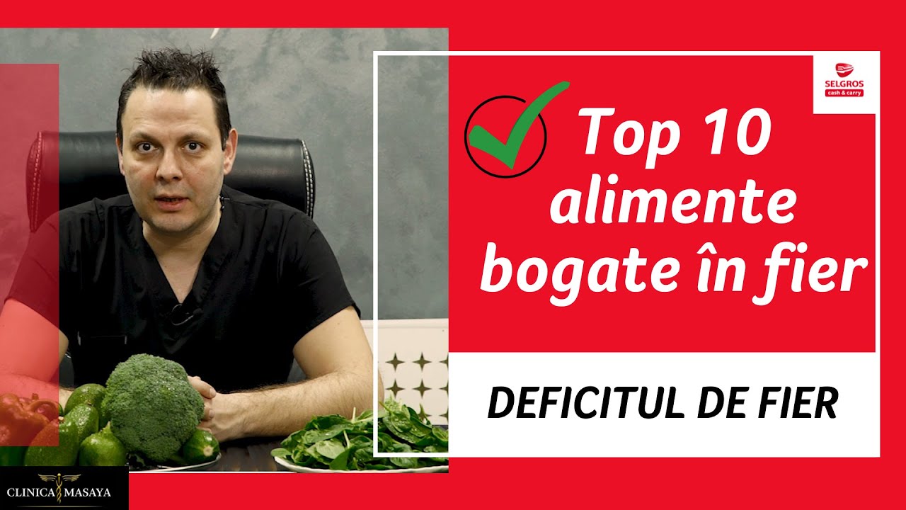 10 Alimente Bogate in Fier: Dieta SANATOASA ca sa Eviti Lipsa de Fier