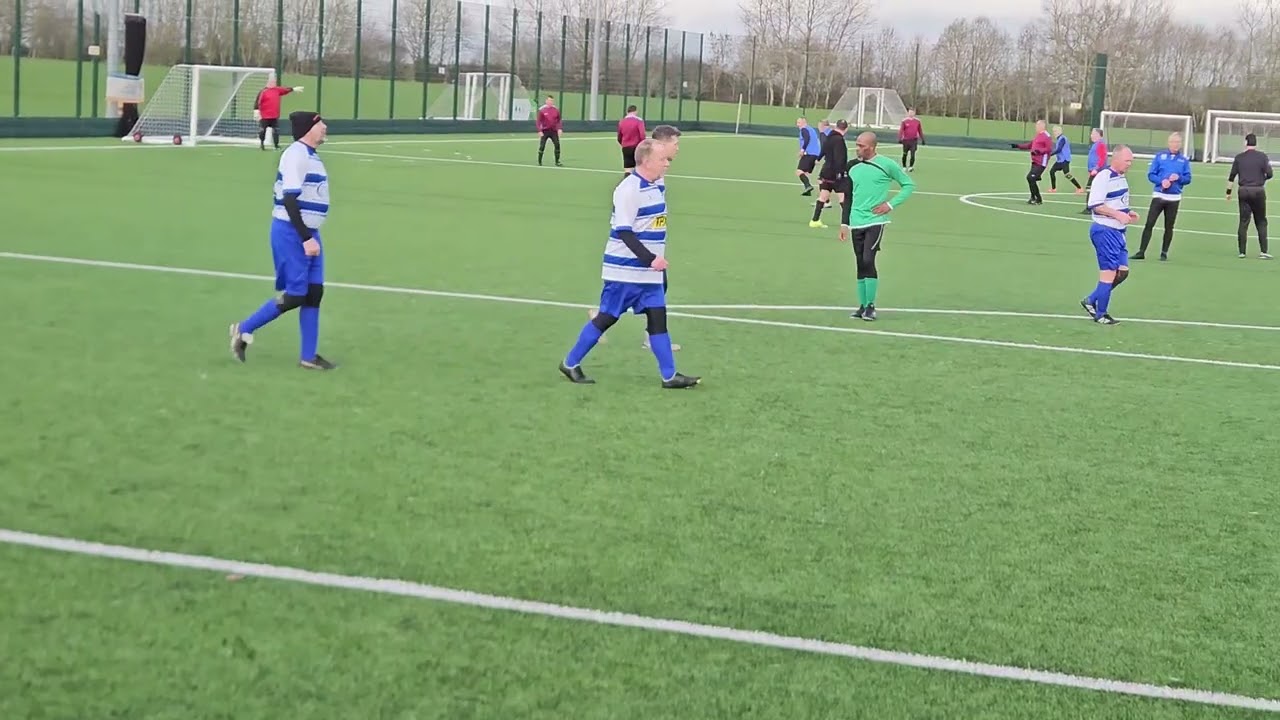 Chippenham 2 Trowbridge 0 Chippenham Town Walking Football Club Friendly Tournament 15.02.2026 R'nd1