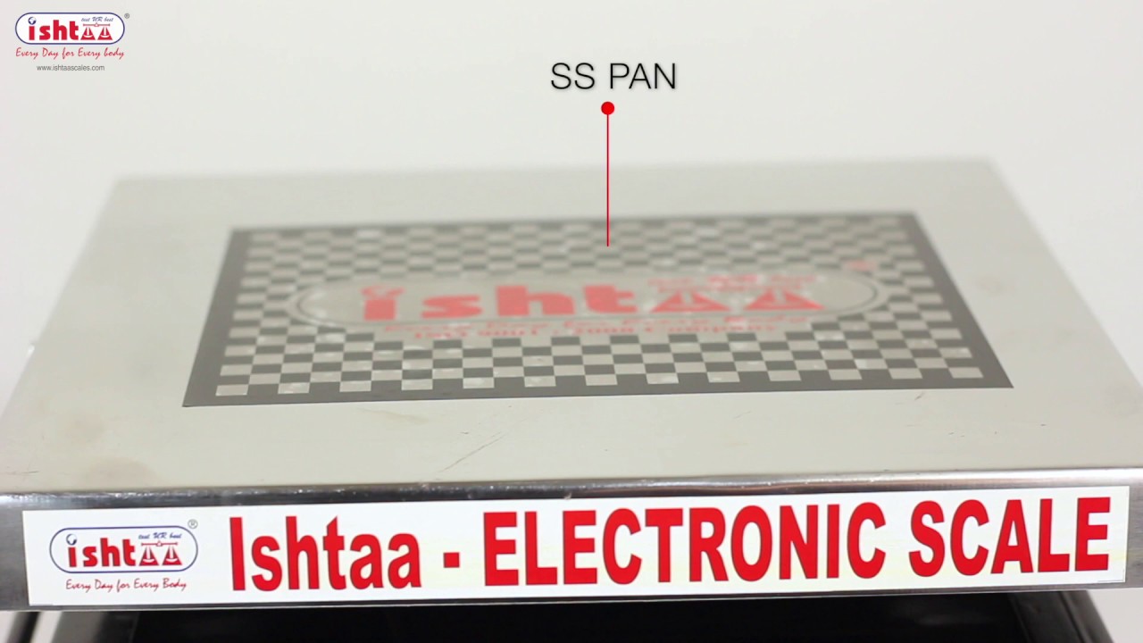 Field/Chicken Scales 50 kg / 100 Kg | IFB - Series Ishtaa Brand | Accurate Electronics