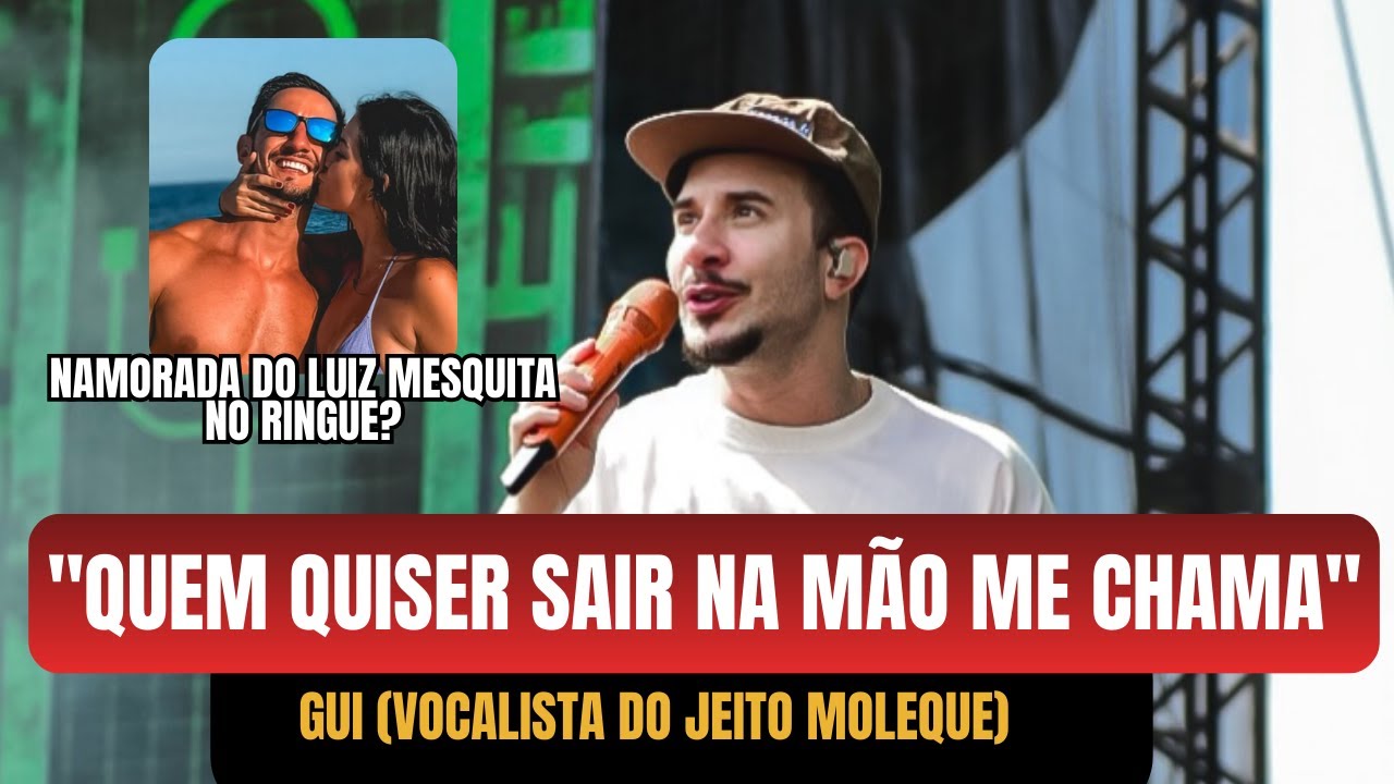 DESAFIO NO PALCO! Gui do JEITO MOLEQUE  LANÇA DESAFIO +  DUDA pode seguir passos de LUIZ MESQUITA 🥊🔥