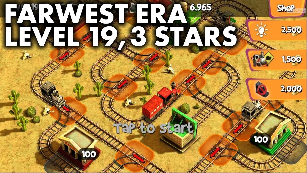 Train Crisis - Farwest Era Level 19, 3 Stars