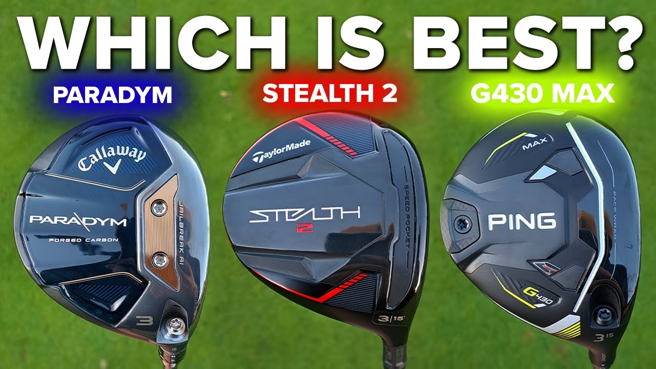 Какая доска для фервея ЛУЧШАЯ в 2023 году? | Paradym vs Stealth 2 vs G430