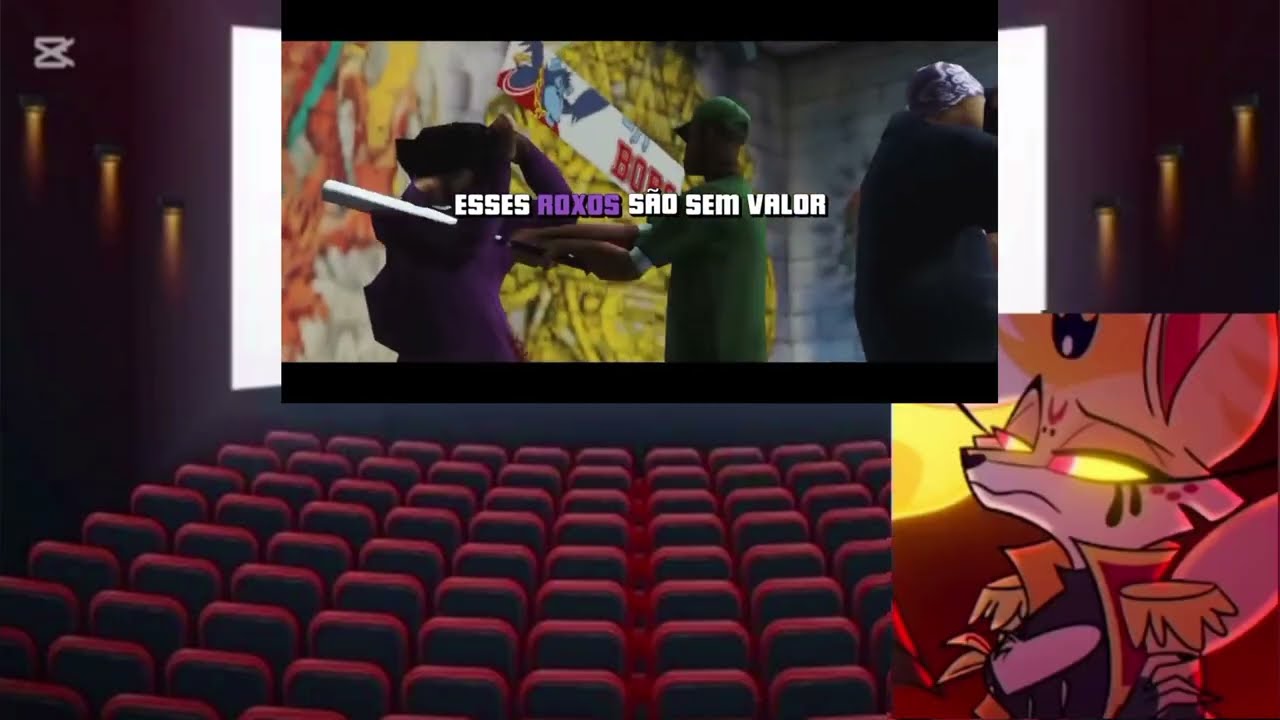 Hazbin hotel y helluva boss viendo universos cap 12 rap carl Johnson cj gta san andreas