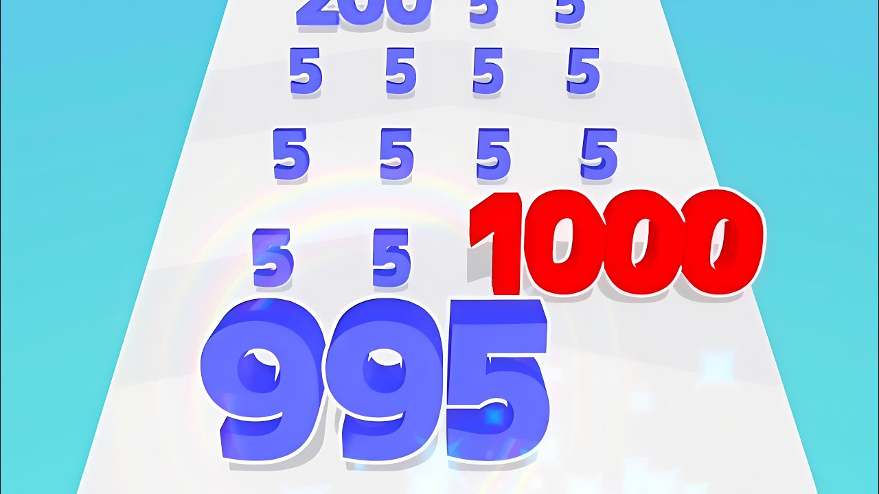 Number Master Gentle Control Perfect Growth ASMR run 