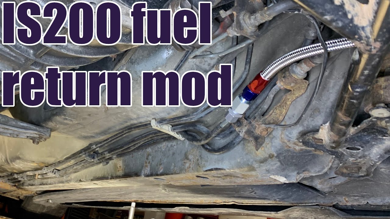 Midnight Purple IS200 build log. Part 8 - Fuel return mod