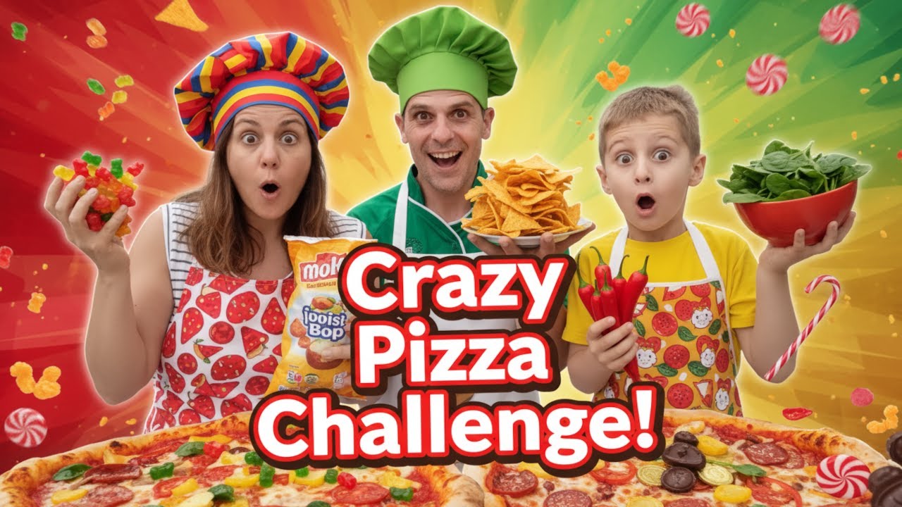 PIZZA CON SORPRESA PICANTE | La familia no se lo esperaba