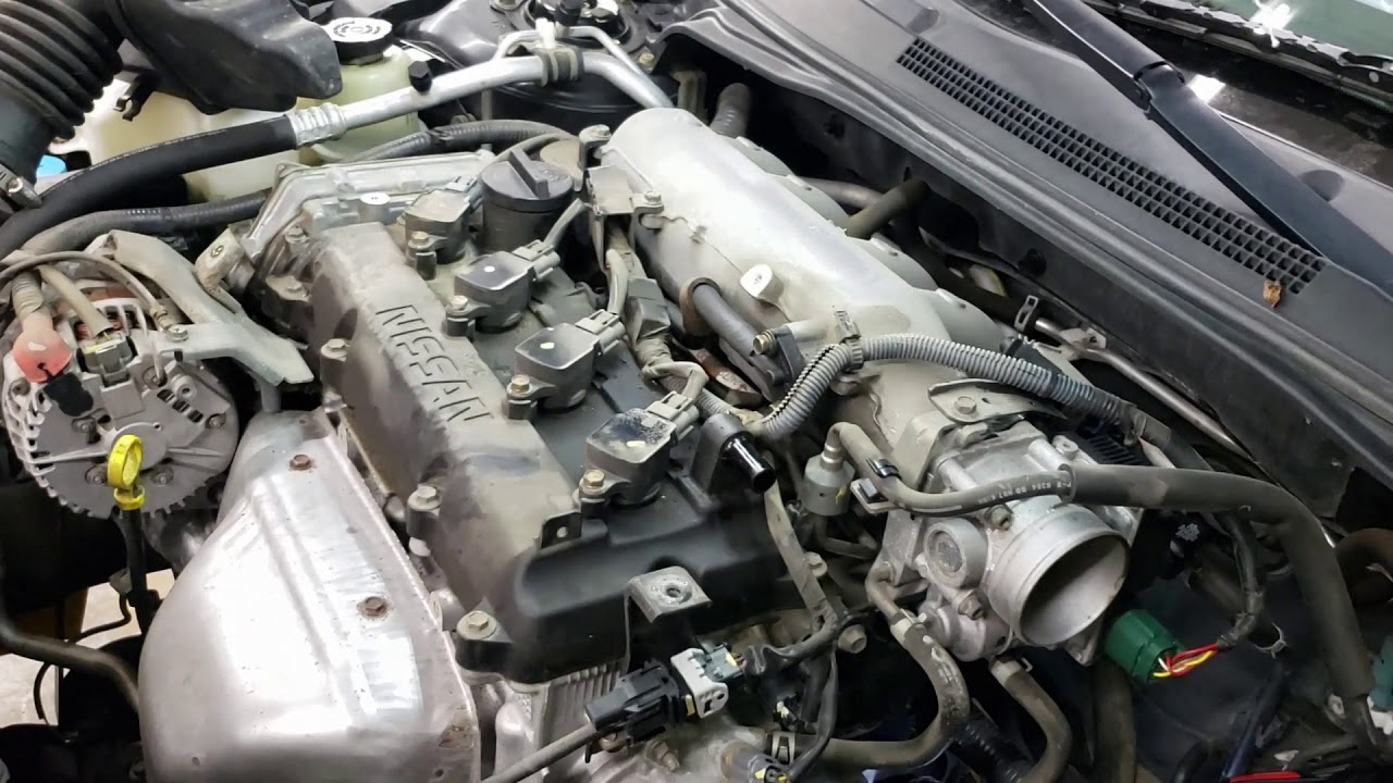 Changing a Crank Position Sensor in a 2006 Altima