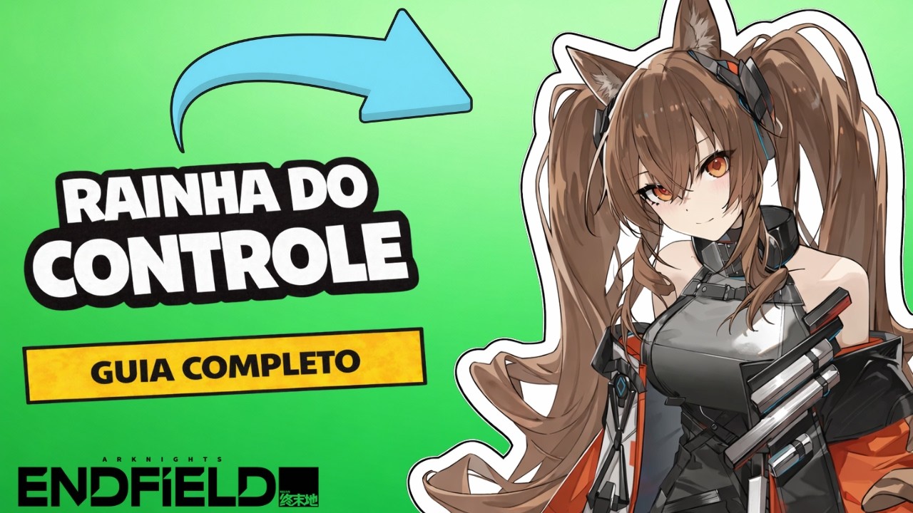 GILBERTA É A MELHOR SUPORTE de Arknights Endfield! | Guia Completo da Rainha do CC