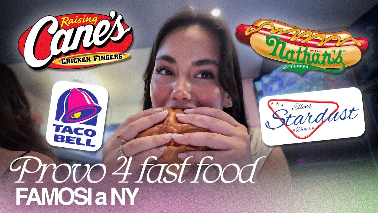 PROVO 4 FAST FOOD A NEW YORK!