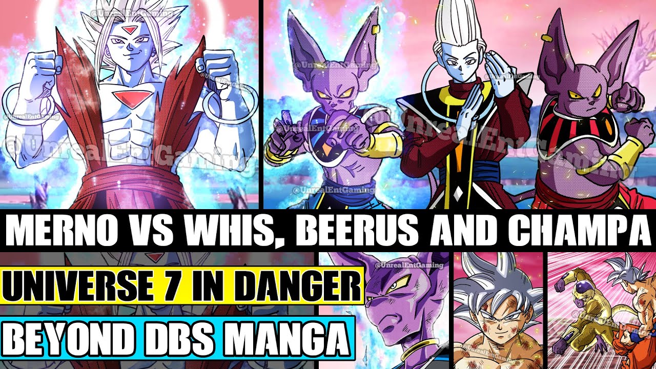 Beyond Dragon Ball Super: Merno Prepares To Battle Whis, Beerus And Champa! Universe 7 Takes On Goku