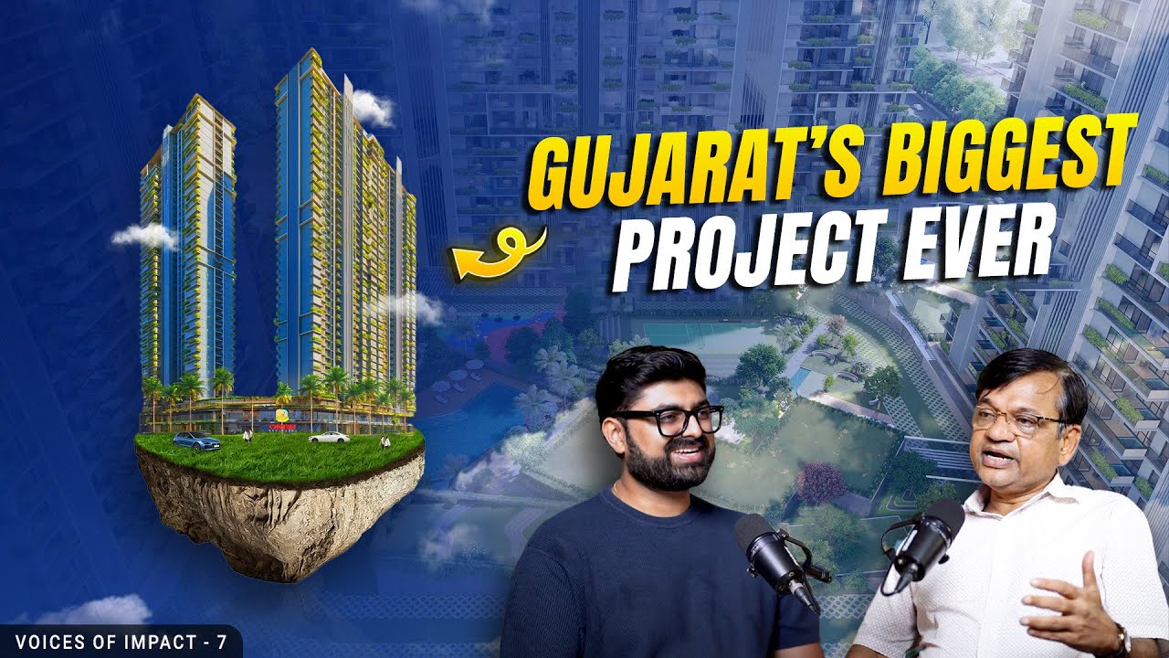 40 Storey MEGA Project, Real Estate Secrets & Investment Tips | DILIP LADANI | Gujarati Podcast