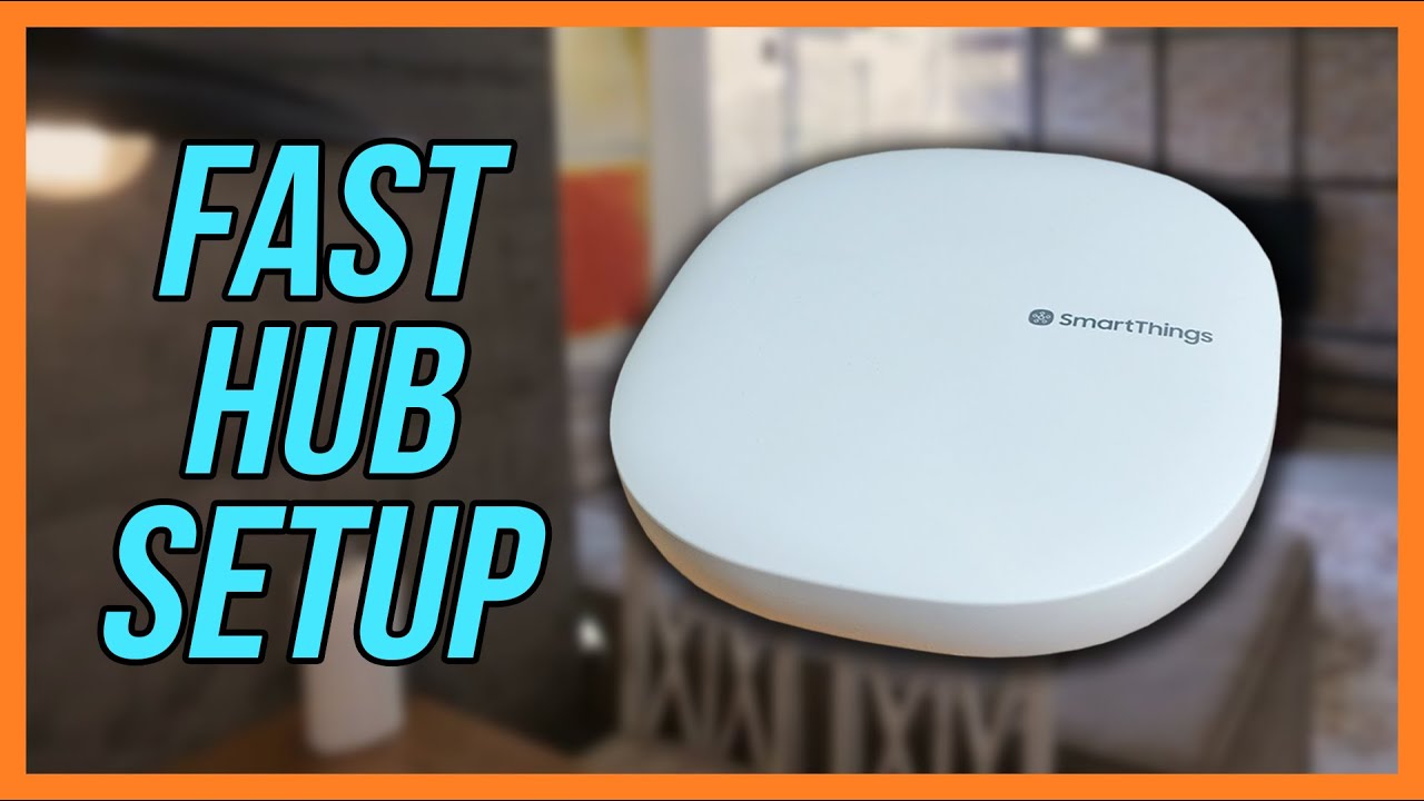 Базовая настройка Samsung SmartThings V3 Hub