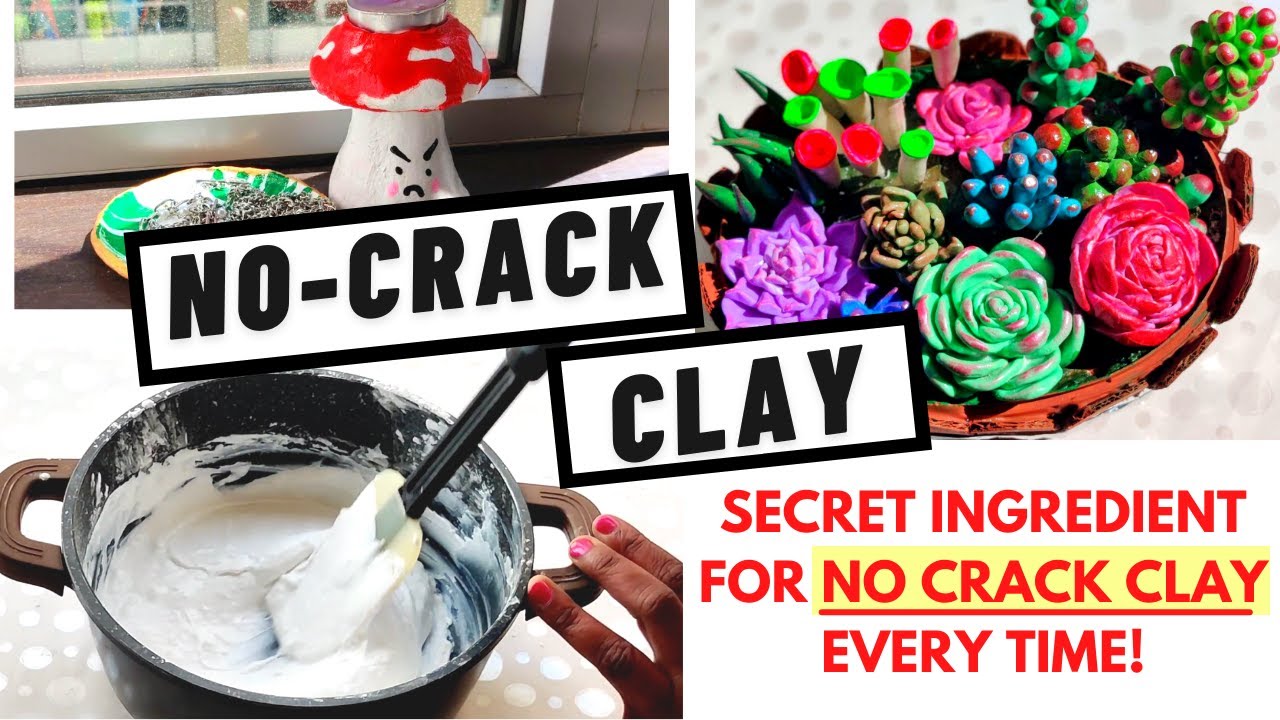 BEST HOMEMADE AIRDRY CLAY|HOW TO MAKE COLD PORCELAIN CLAY|NO CRACK RECIPE| BOTTLE ART CLAY| MINITHA