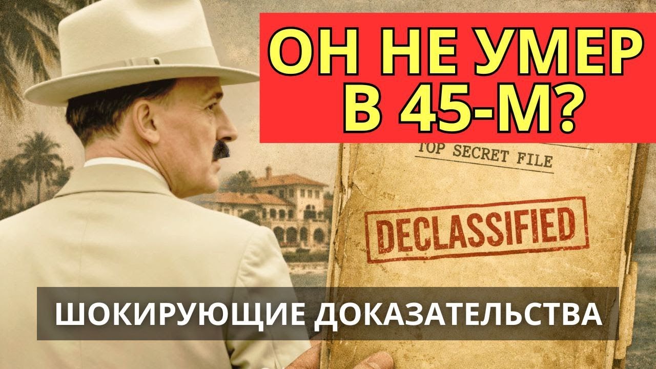 Что ДЕЙСТВИТЕЛЬНО произошло с Гитлером 30 апреля 1945? Рассекреченные документы