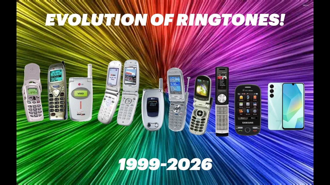 Evolution Of Ringtones (But It's My Own Phones) #ringtones #phones #g3n1ussquad