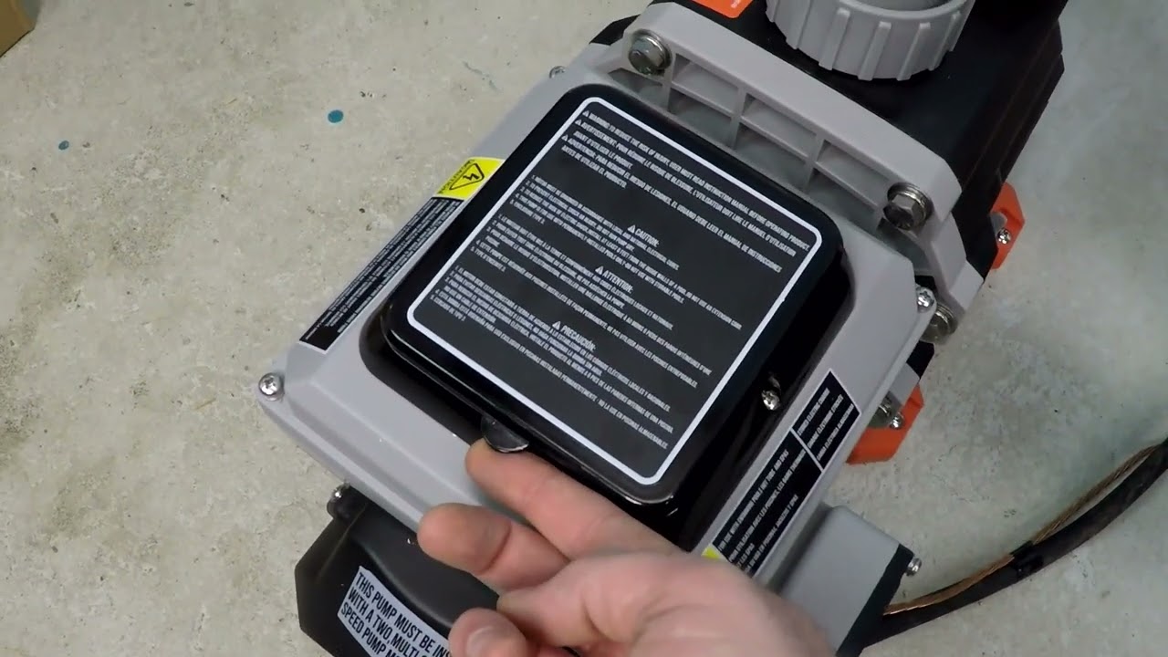 How To Open The Cover On A Black + Decker VS Pump