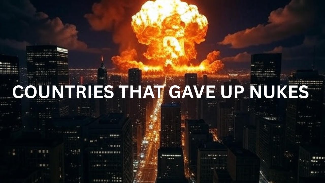 Countries That Gave Up Nuclear Weapons | History of Disarmament Explained