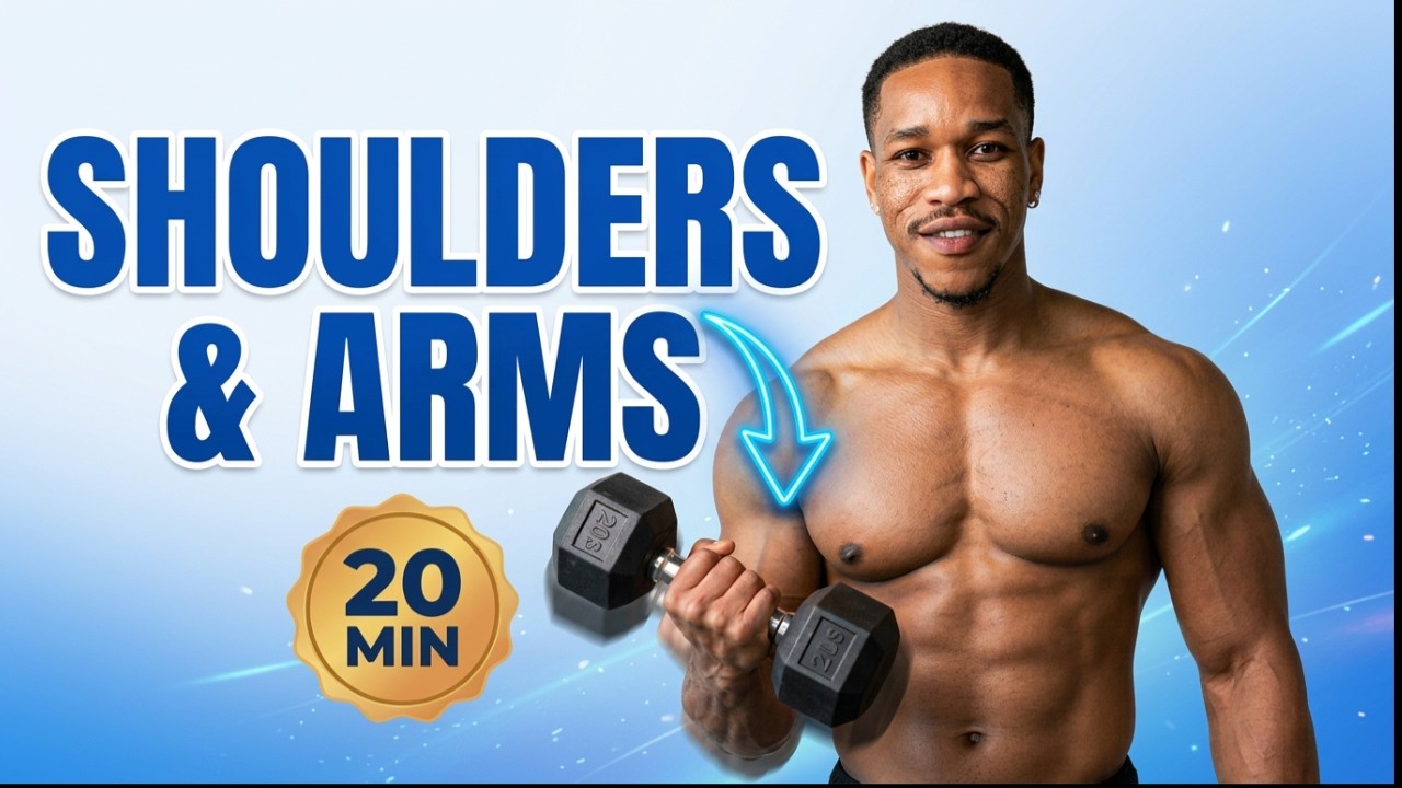 Complete Dumbbell Shoulder Workout | Biceps Triceps & Shoulders